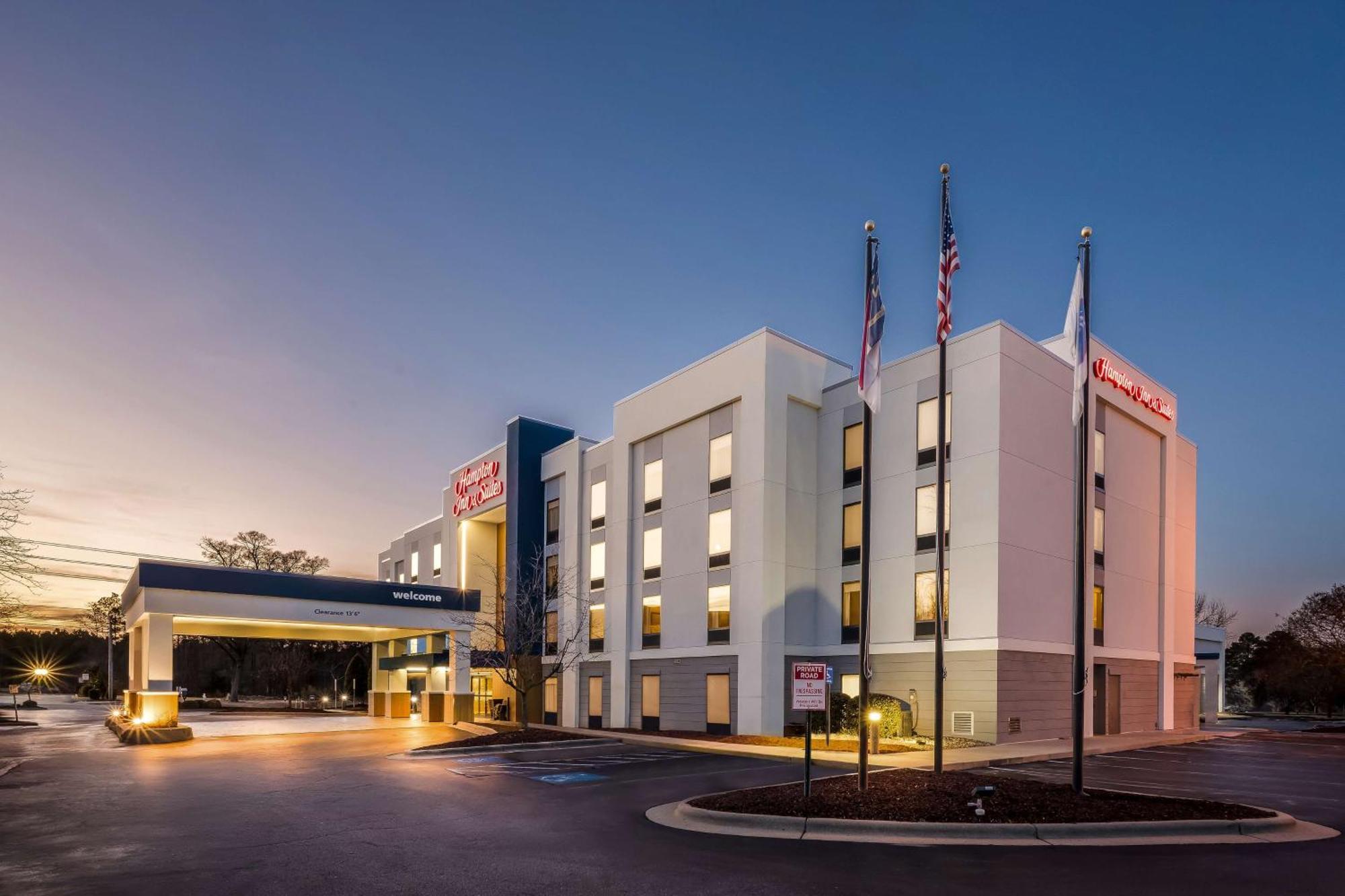 Hampton Inn & Suites Wilson I-95 Экстерьер фото